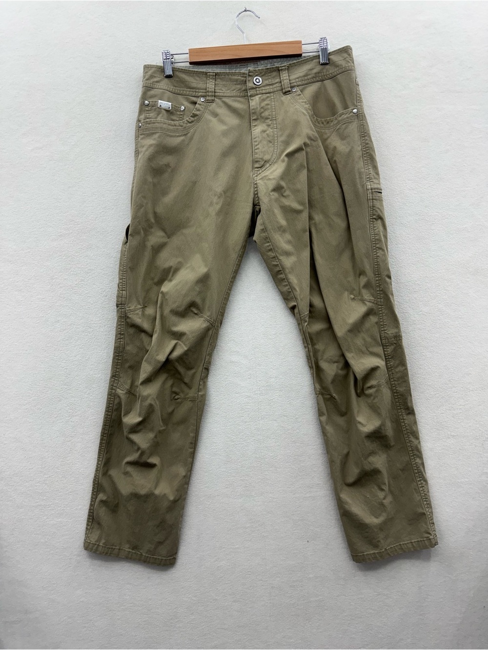 Kuhl Mens 34 X 32 Vintage Patina Dye Tan Pants